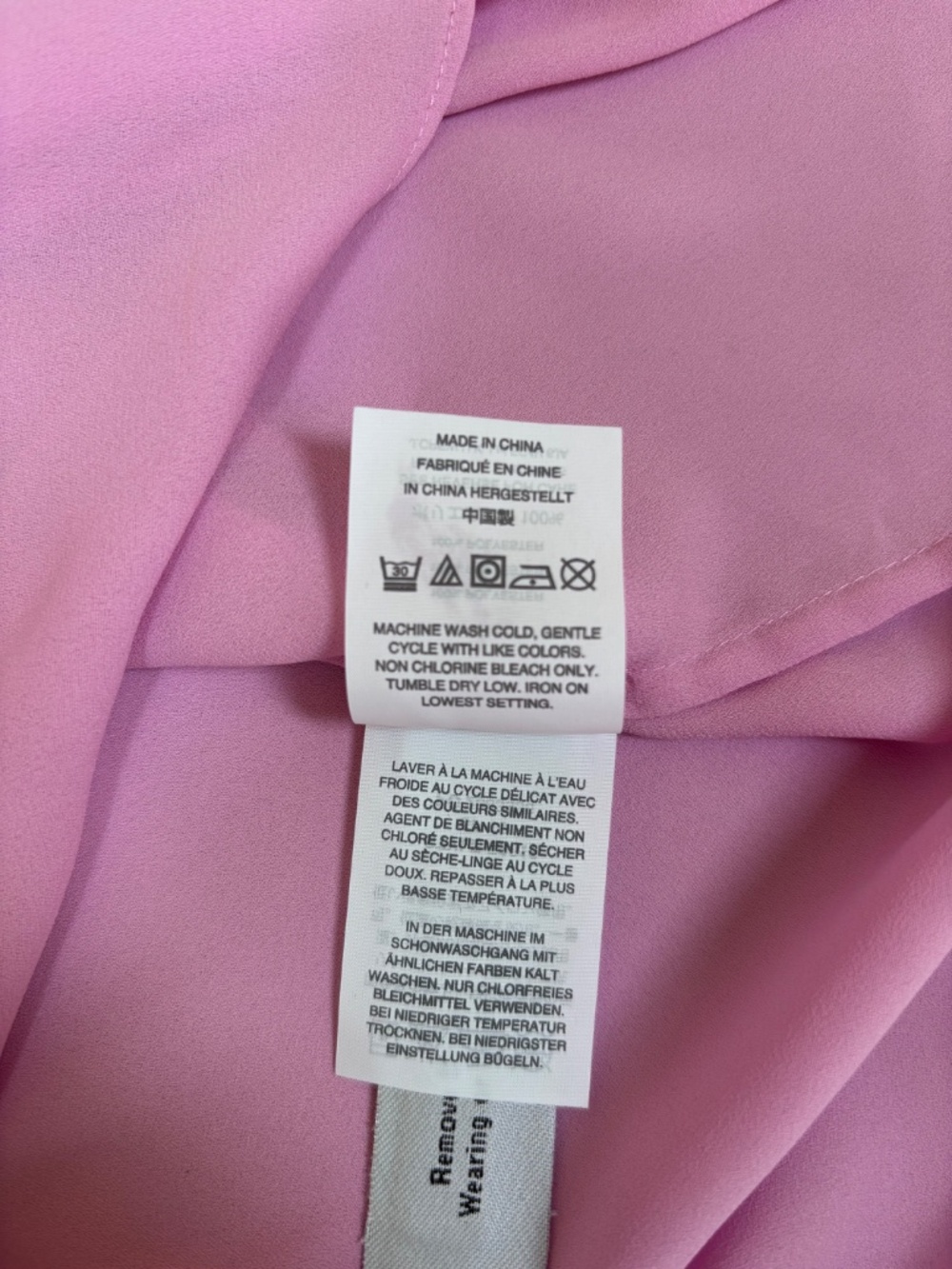 J. Crew Pink Raspberry Flutter sleeve Blouse Size 6 - Picture 8 of 8